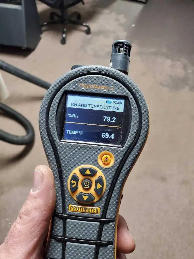 Moisture meter humidity assessment for Fire & Smoke Damage Restoration in Brigantine